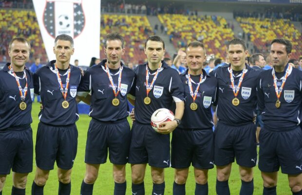 Moment de excepţie pentru arbitrajul românesc » Un "central" a reuşit performanţa lui Crăciunescu din urmă cu 20 de ani