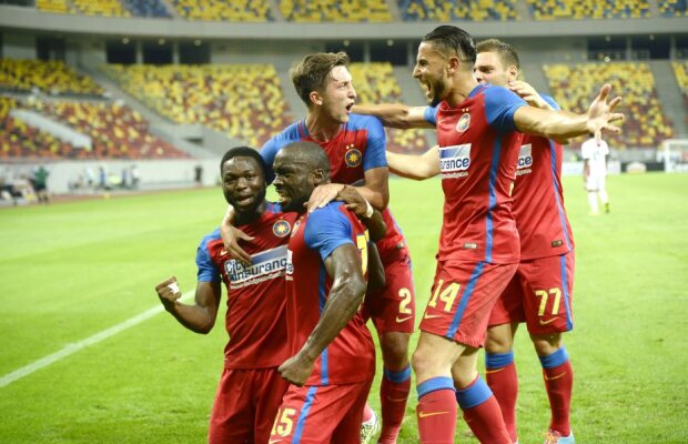 FOTO CFR are procent la calificare? Muniru și Tade au salvat Steaua de la o eliminare rușinoasă cu Trencin, 2-3