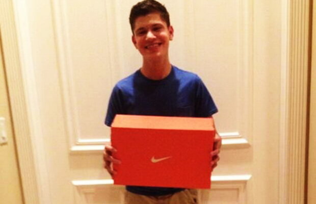 A avut surpriza vieții lui după ce a trimis o scrisoare către o mare companie de articole sportive!
