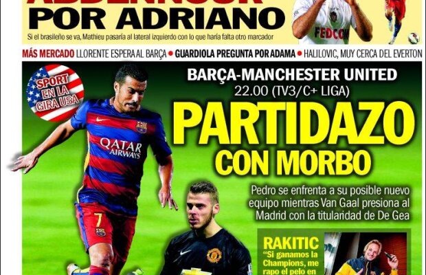 Ce scriu azi ziarele de sport din lume (25 iulie 2015)