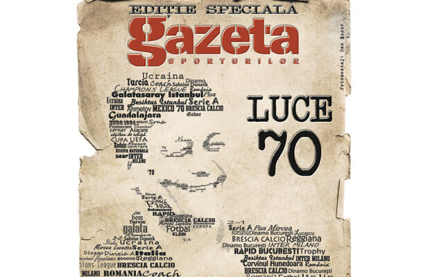 Mircea Lucescu împlineşte 70 de ani! Acum, la chioşcuri, supliment de 16 pagini al ziarului. Gazeta aduce un elogiu celui mai mare antrenor român din fotbalul internațional