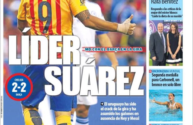 Ce scriu azi ziarele de sport din lume (30 iulie 2015)