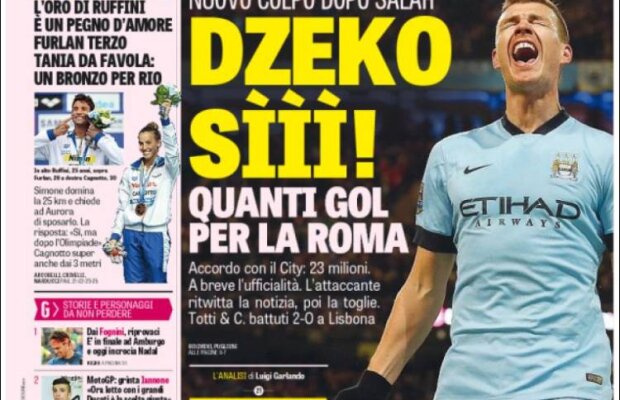 Ce scriu azi ziarele de sport din lume (2 august 2015)