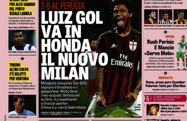 Ce scriu azi ziarele de sport din lume (18 august 2015)