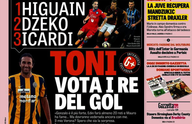 Ce scriu azi ziarele de sport din lume (21 august 2015)