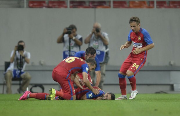VIDEO+FOTO Triumf în fluierături! Steaua a cîștigat după 8 meciuri acasă, 1-0, însă jucătorii au părăsit terenul apostrofați de fani