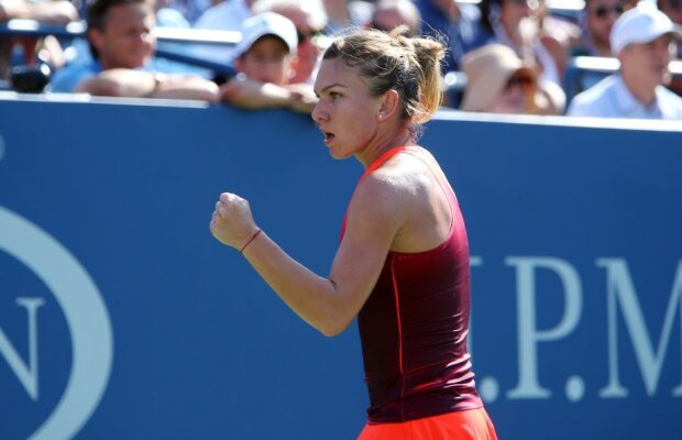 Reacția Simonei Halep după calificarea în "sferturi" la US Open: "A fost un meci de mare luptă" » Ce spune despre accidentare