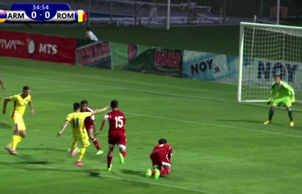 VIDEO Fotbalul românesc nu are cum să moară cu un așa fotbalist! Execuția de clasă a unui "tricolor"