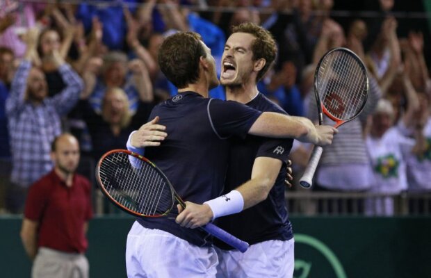 VIDEO SHOT OF THE DAY » Lovitură fabuloasă în Cupa Davis! Marea Britanie e la un pas de marea finală!