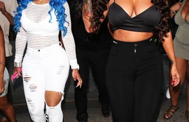 Amber Rose şi Black China au făcut senzaţie la un eveniment de la Hollywood