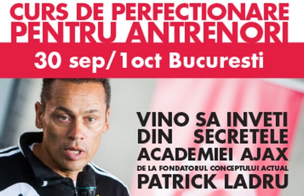 Vin antrenori și din SUA la cursul inițiat de Ogăraru cu managerul Academiei Ajax!