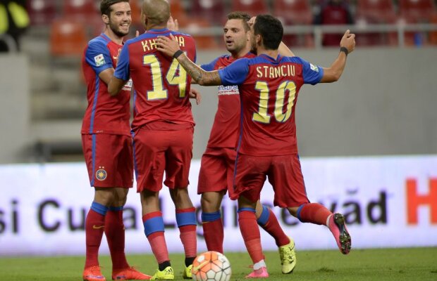 VIDEO+FOTO Steaua s-a întors pe podium după victoria lejeră cu FC Voluntari, scor 3-1