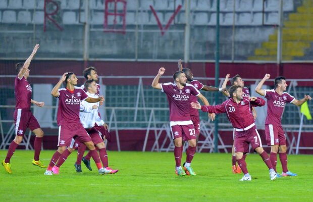 FOTO Rapid, din nou lider în Liga a 2-a după victoria de azi cu Academica Clinceni, scor 1-0