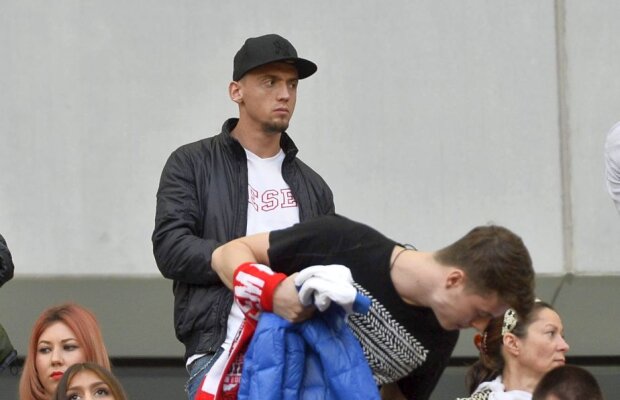 FOTO Primul transfer al toamnei la Dinamo a venit direct la meciul cu Astra