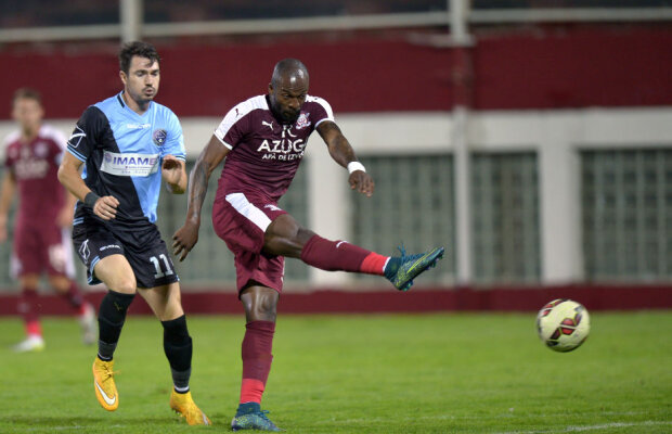 N'Koyi a adus victoria Rapidului în meciul cu Academica Clinceni şi vorbeşte despre problemele din Grant: "Alexa vrea să avem agresivitatea lui!"