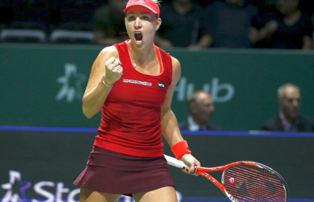 Victorie lejeră pentru Muguruza, în meciul cu Safarova » Kerber a trecut de Kvitova şi este pe primul loc