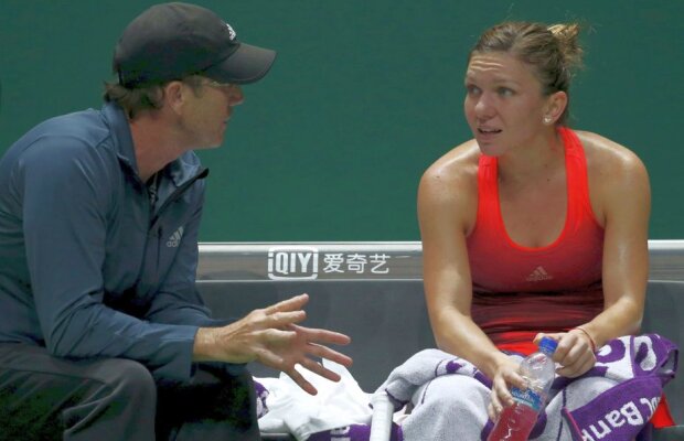 FOTO Mesaj amuzant al Simonei Halep după Turneul Campioanelor» Ce i-a transmis lui Darren Cahill