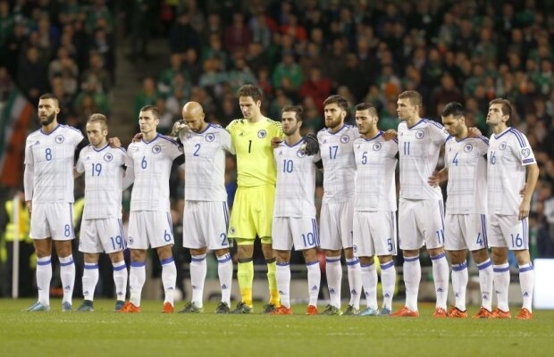 VIDEO Scene scandaloase în barajul pentru EURO 2016 » Fanii Bosniei au stricat minutul de reculegere