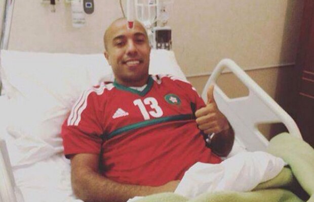 Kharja s-a operat azi și va reveni pe gazon mai devreme decît se preconizase inițial