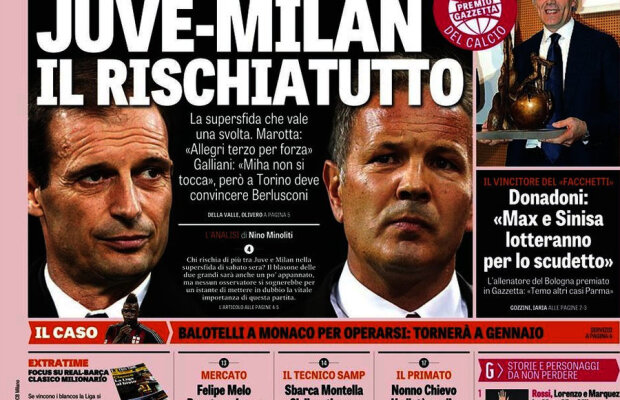 Ce scriu azi ziarele de sport din lume (18 noiembrie 2015)