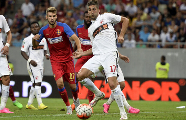 FOTO Moment controversat în Derby! Steaua a deschis scorul, dar golul a fost anulat