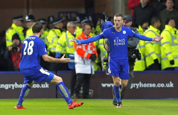 VIDEO Vardy scrie istorie în Premier League » A doborît recordul lui Ruud Van Nistelrooy chiar împotriva lui Manchester United