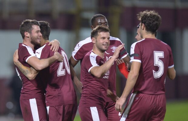 VIDEO+FOTO Rapid, noul lider din seria 1, după victoria în fața Gloriei Buzău, scor 4-0