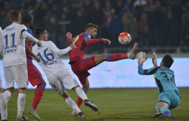 Steaua - CS U Craiova 2-0 » Papp și Tade îi asigură lui Reghe o revenire spectaculoasă