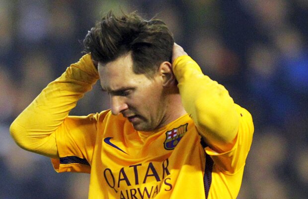 "Bă, pune-ți botniță!" » Potop de insulte din tribunele Valenciei! Reacție scandaloasă la adresa lui Messi