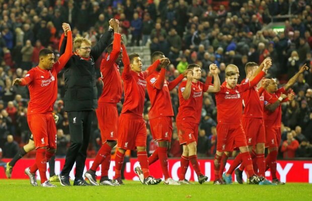 VIDEO+FOTO Klopp și-a luat elevii și a sărbătorit egalul cu West Brom » Reacția neașteptată a suporterilor