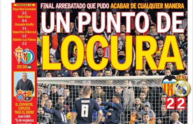 Ce scriu azi ziarele de sport din lume (4 ianuarie 2016)