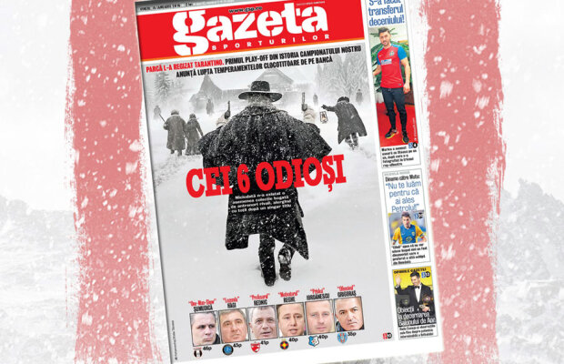 Copertă specială a Gazetei » Vom avea o primăvară incendiară! Niciodată în Liga 1 n-a existat o asemenea colecție bogată de antrenori rivali, alergînd cu toții după un singur titlu