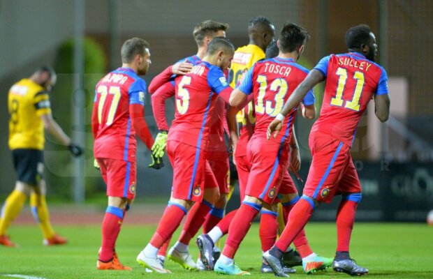 VIDEO Steaua a făcut 2-2 cu Young Boys în prima partidă amicală din acest an