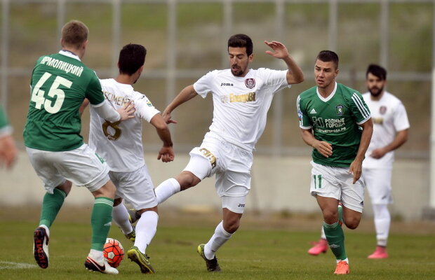 GALERIE FOTO Meci amical nebun pentru CFR Cluj! Ardelenii au cîștigat cu Tom Tomsk, scor 3-2, într-un meci în care s-au dictat 4 penalty-uri