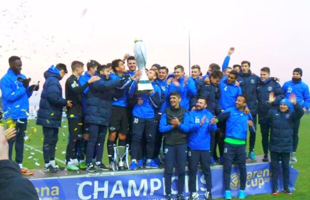 GALERIE FOTO Viitorul a cîștigat Arena Cup după ce a învins în finală Lokomotiv Zagreb, scor 2-1