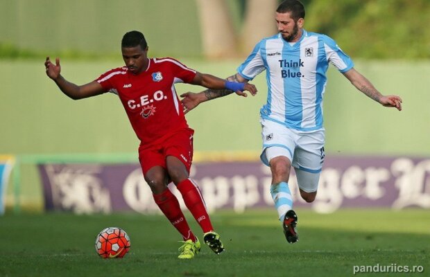 Remiză pentru Pandurii în al 3-lea amical al iernii, scor 1-1 cu Sparta Praga 