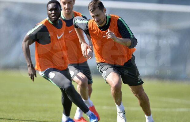 FOTO EXCLUSIV Primele imagini cu Tamaș la antrenamentele Stelei! » Cînd poate debuta fundașul sub comanda lui Reghe