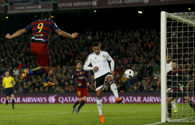 VIDEO "Poker" de 10 și Mr. Hat-trick » Suarez și Messi au dat recital în meciul cu Valencia, scor 7-0