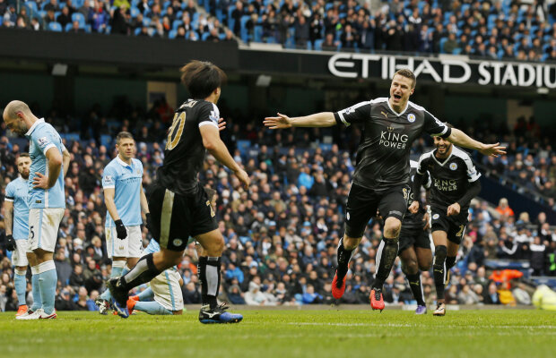VIDEO » ȘOC în Anglia! Manchester City, demolată pe Etihad Stadium de minunea Leicester, scor 1-3