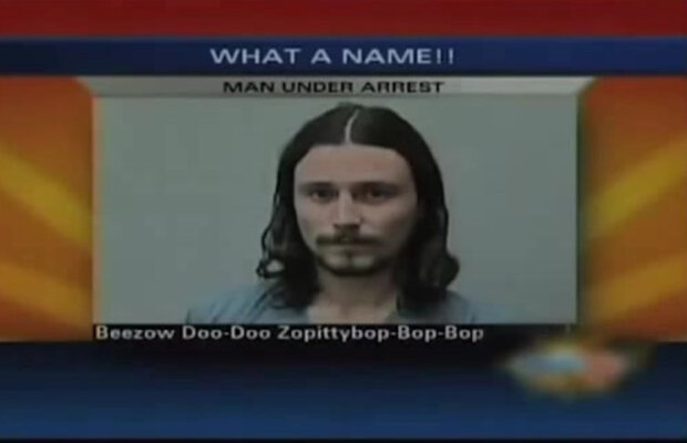 Infractorul cu cel mai ciudat nume » A fost arestat Beezow Doo-doo Zoppittybop-bop-bop! :)