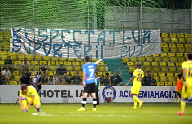 Suporterii Stelei au lipsit, dar sectorul rezervat lor a fost full!