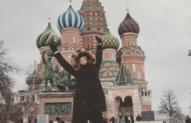 Poză de turist! :) Maria Șarapova nu se plictisește în timpul liber!