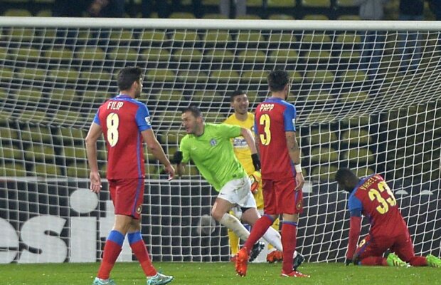 Repetenți! Ce steliști au lăsat de dorit în meciul cu CSMS Iași » Alex Chipciu a fost cel mai slab de pe teren