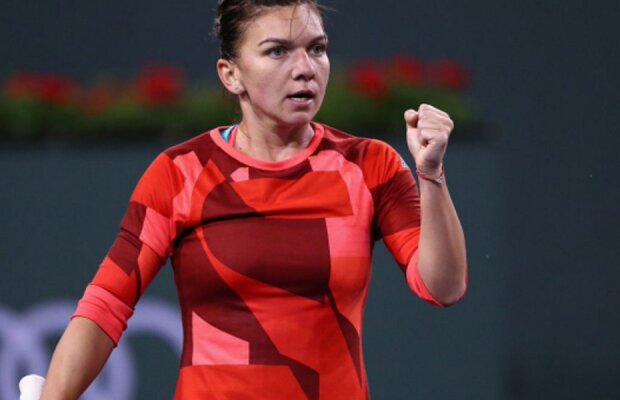Prima reacție a Simonei Halep după victoria de la Indian Wells: "Sunt foarte fericită! Astăzi am jucat bine"