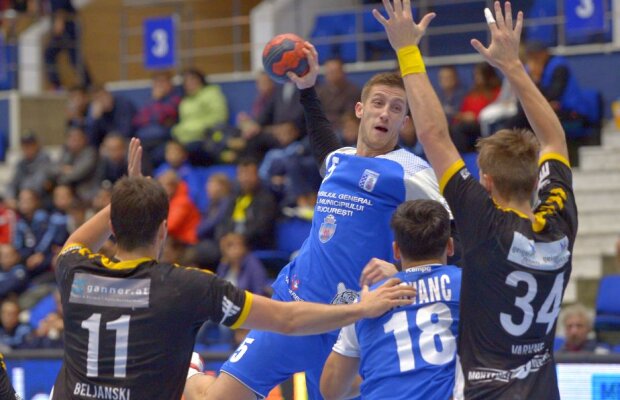 CSM București a obținut prima victorie în grupele Cupei EHF 