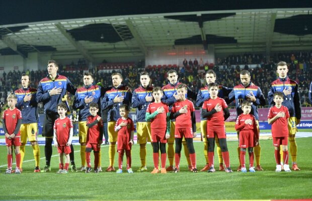 Deșteaptă-te, române x 2 :D Probleme la primul amical din istoria naționalei disputat la Giurgiu » Confuzie cu imnurile