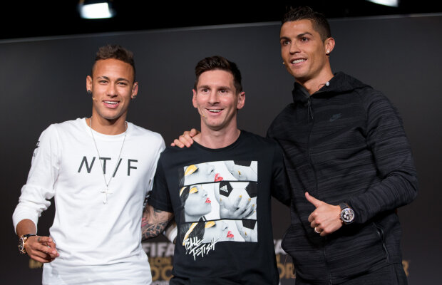 GALERIE FOTO "Face swap" între marii fotbaliști ai lumii » Cum arată Messi și Cristiano Ronaldo după ce au folosit cea mai tare aplicație a momentului