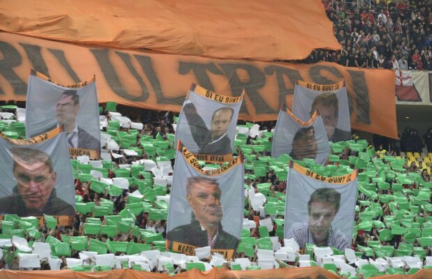 VIDEO+GALERIE FOTO Coregrafia de Derby a lui Dinamo » 12 oameni de fotbal în colimator