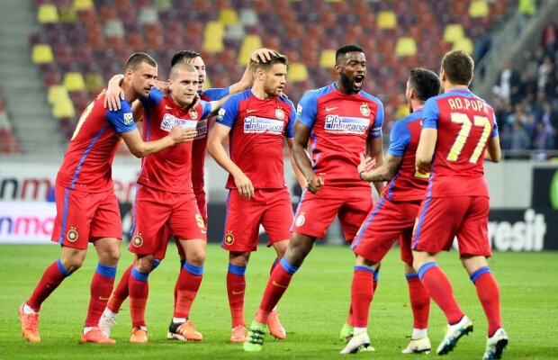 Steliștii o ironizează pe Dinamo: "N-a ieșit din 16 metri" » Mesajul jucătorilor pentru suporterii roș-albaștrilor