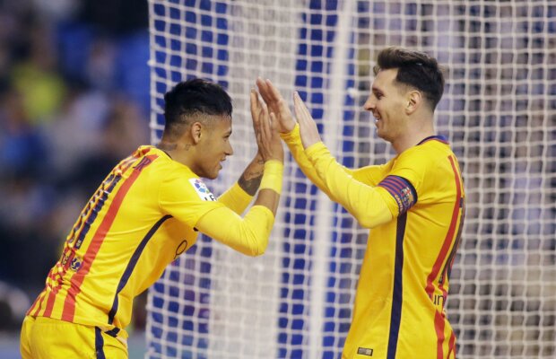 VIDEO Lupta la titlu din Spania e mai încinsă ca oricând » Barcelona, instrucție cu Deportivo! Real și Atletico au învins și ele